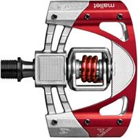 crankbrothers Crank Brothers Mallet 3 Pedale - Silber - Rot