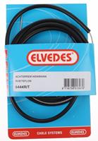 Elvedes Remkabelset achter 6444RVS 1700/2000 mm zwart