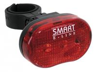 Smart Achterlicht batterij 3 rode leds