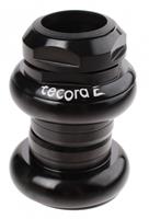 Tecora balhoofdstel EC30/26 met draad 1 inch aluminium zwart