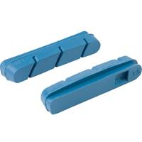 LifeLine Performance Rennrad Carbon Bremseinsätze - Blau  - Campagnolo - Pack of 4