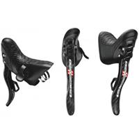 Campagnolo EPS Super Record Ergopower 11-fach Schalthebel - Schwarz  - Pair - Front & Rear