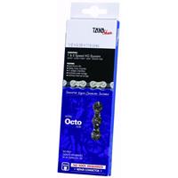 Taya Octo 116L 7/8 Speed Bicycle Chain - Silver/Black