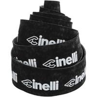 Cinelli Logo Velvet Tape - Schwarz - Weiß