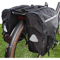 XLC Ba-S41 Doppel-Fahrradtasche schwarz
