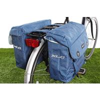 XLC Lux Doppel-Fahrradtasche blau