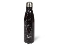 IZY RVS Drinkfles Thermosfles (500ml) - Marmer Zwart