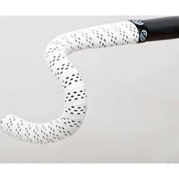 Bikeribbon Lenkerband PU Farbe Perforiert Weiß - Schwarz