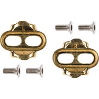 crankbrothers Cleat Kit - Gold  - 6 Degrees