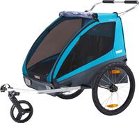 Thule Coaster 2 XT bike trailer+stroll Blauw Blauw