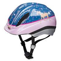 KED Helmsysteme Pferdefreunde Fahrradhelm Meggy Originals rosa/blau Gr. 44-49