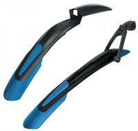 SKS Blade Set Blue 29 inch shockblade&X-Blade spatbordenset blauw/zwart