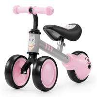 Kinderkraft Mini Loopfiets Cutie roze - Roze/lichtroze