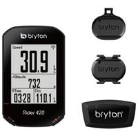 Bryton Rider 420E fietscomputer (GPS, cadans- en hartslagmeter) - Fietscomputers