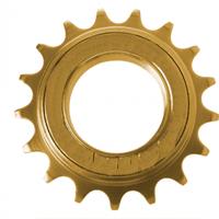 freewheel 20T 1/2 x 1/8 inch vrijloop goud