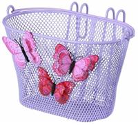 Basil Kinderfietsmand  Jasmin Butterfly - lila