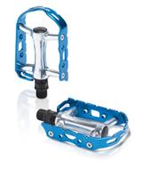 XLC pedal MTB Ultralight V silver/blue