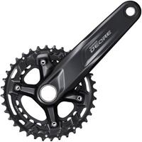 Shimano M4100 Deore 10 Sp Boost Double Chainset - Schwarz  - 36.26t