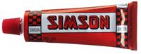 Simson Lösungsröhrchen 30 Ml Rot/weiß