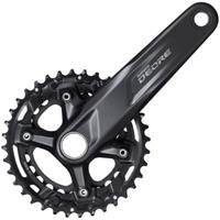 Shimano M5100 Deore 11 Speed Double Chainset - Schwarz  - 36.26t