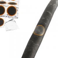 Dresco bandenplakkersset 25/30 mm rubber zwart 10 stuks
