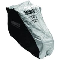 Oxford Aquatex 2 Fahrradschutz - Schwarz - Silber  - 200x75x110cm