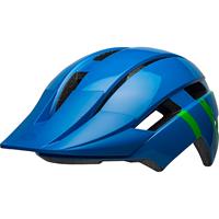 Bell Kids Sidetrack II Helmet 2020 - Strike Gloss Blue  - One Size