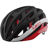 Giro Helios Spherical Road Helmet 2021 - Matte Black-Red