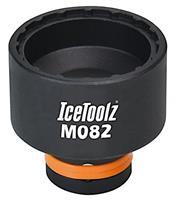 IceToolz centerlock afnemer M082 150 x 34 mm zwart/oranje