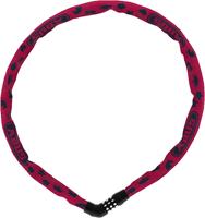 ABUS - Chain-Lock 4804 Combo - Fietsslot, purper/rood/roze