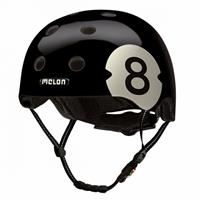 Melon helm 8 Ball XL-2XL (58-63cm) zwart