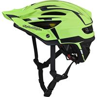 Troy Lee Designs A2 MIPS Helm (Starburst Rot) 2018 - Sliver Green - Gray