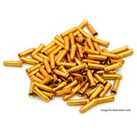 Transfil 10 Pack Cable End Crimp - Gold
