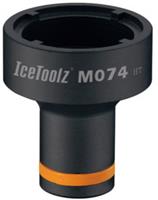 IceToolz trapassleutel M074 4 noks staal zwart