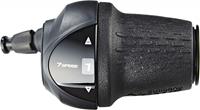 Shimano draaishifter Nexus SL C3000 7 rubber zwart 3 delig