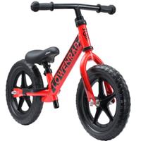 Bikestar LÖWENRAD kinderwiel 12 in hoogte verstelbaar rood
