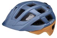 KED Helmsysteme Fahrradhelm Kailu deep blue cinnamon matt blau-kombi Gr. 49-53