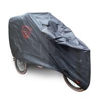 Cuhoc Vogue E-bike Carry 2 Wheel Bakfietshoes Zwart - Stofvrij / Ademend / Waterafstotend - Red Label