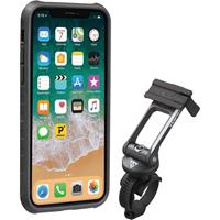 TOPEAK RideCase für iPhone X mit Halter black/gray