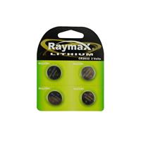 Raymax CR2032 Lithium-Knoopcelbatterijen 3V - 4-Pak