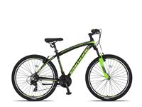 Camaro Mountainbike 27,5 inch V-Brakes Black/Lime 21v