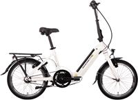 Saxonette E-Bike Compact Premium Plus, 7 Gang, Mittelmotor 250 W, (mit Akku-Ladegerät)