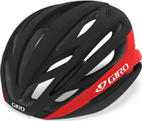 Giro Syntax race fietshelm zwart/rood, L (59-63 cm)