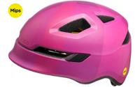 fietshelm ked pop mips - medium (52-56 cm) - pink