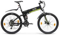 LLobe E-Bike »FML-830 black 27,5, 10,4 Ah«, 9 Gang Shimano, Kettenschaltung, Heckmotor 250 W