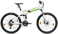 LLobe E-Bike »FML-830 white 27,5, 10,4 Ah«, 9 Gang Shimano, Kettenschaltung, Heckmotor 250 W