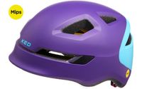 KED Pop Helm | 48-52 cm | purple skyblue