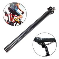 TOSEEK 3K Carbon Fiber mountainbike Road Bike fiets seat buis zadelpen stoel Montage zadel Pole fiets fittingen grootte: 27 2 x350mm