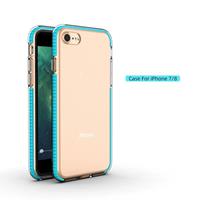 huismerk Voor iPhone 8 & 7 TPU Schokbestendige beschermhoes (Sky Blue)