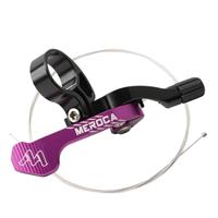 huismerk Meroca Fiets Telescoping Pipeline Controller Lifting Sitting Pipeline Control Switch (Black Purple)